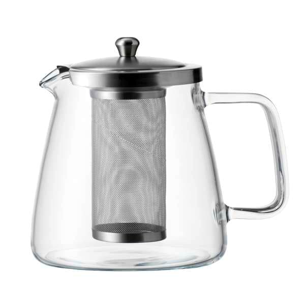 Simax Glass Teapot Charme W/Strain & Lid 1.1L.