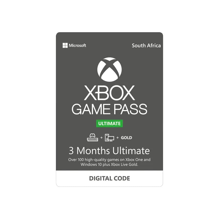 Microsoft Xbox Game Pass Ult 3M ESD ZA coolcart .za