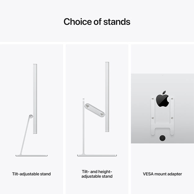 Apple 27 inch Studio Display Standard Glass (Tilt & Height Adjustable).