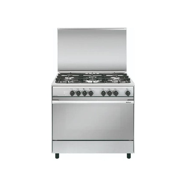 Eurogas 90cm Freestanding Gas Electric Stove - Stainless Steel.