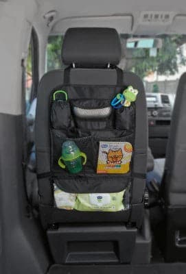 Car Seat Organizer Incl Ipad pocket.