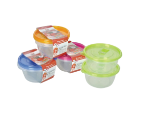 2pc Round Food Container.