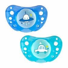 Physio Air Soother 12+ Months Blue 2 Pieces + Case.