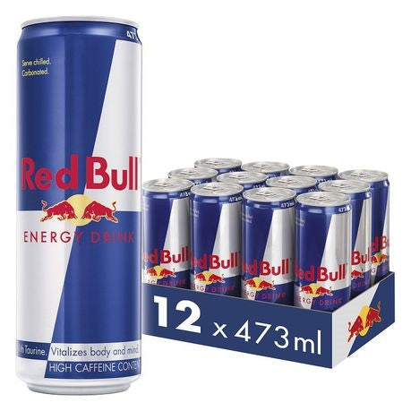 Red Bull Super Sleek 473ml X12.