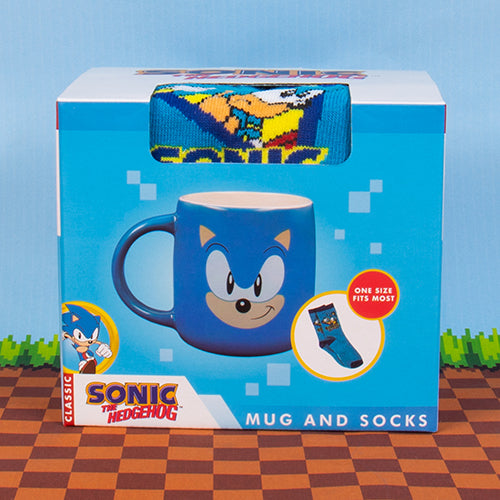 SONIC MUG AND SOCK SET