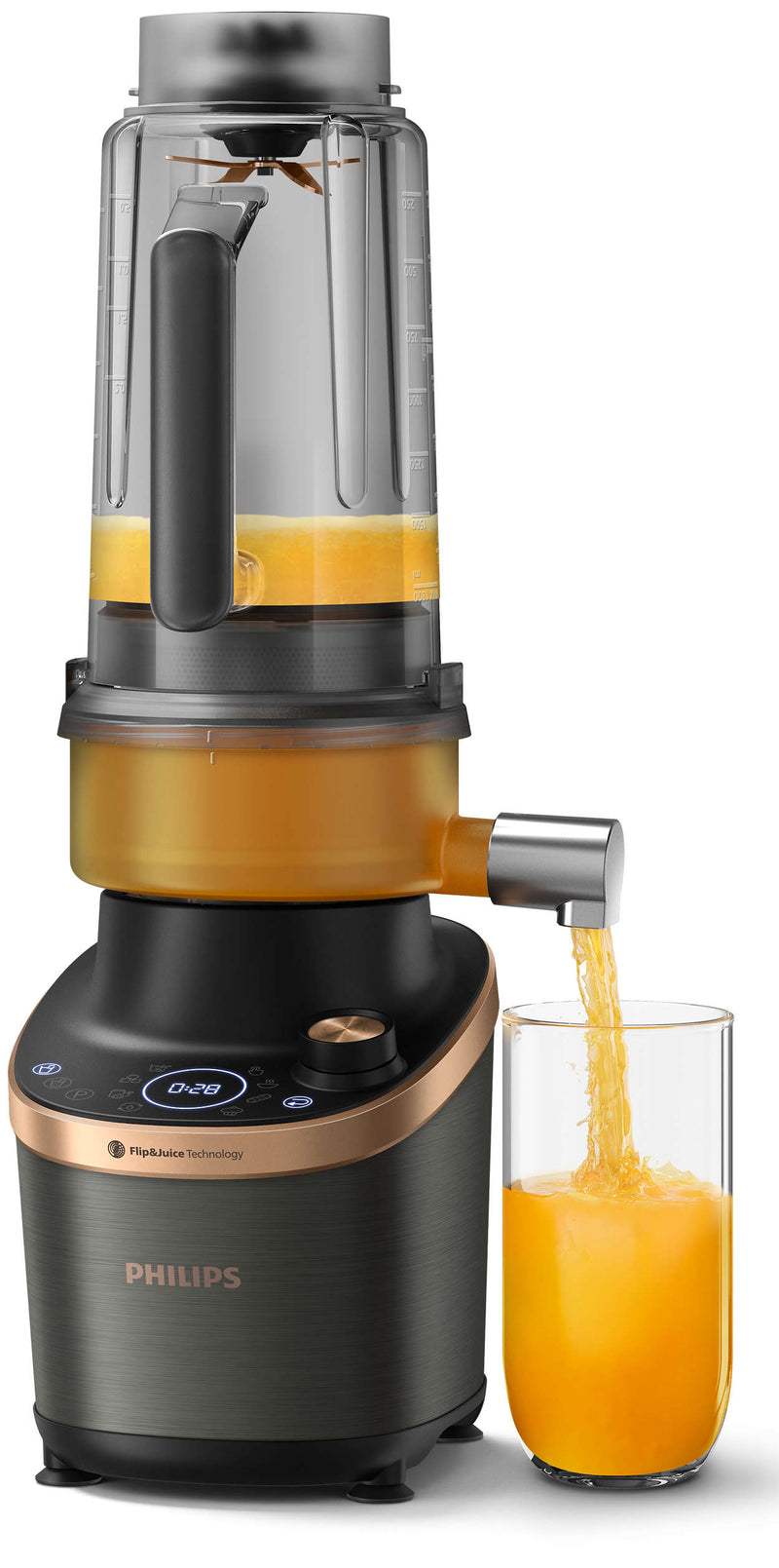 FLIP&JUICE HIGH SPEED BLENDER WITH JUICER MODULE