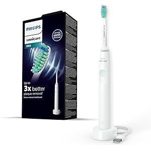 Philips 1100 Series Sonic Electric Toothbrush - Mint Green