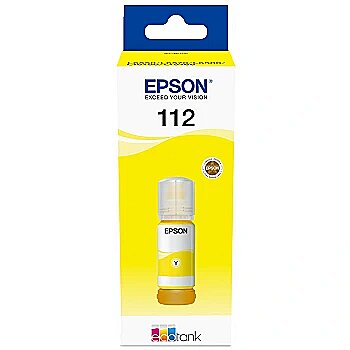 EPSON 112 EcoTank Pigment Yellow ink bottle