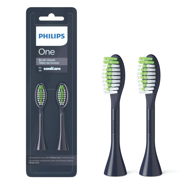 Philips One By Sonicare Brush Head - Midnight Blue