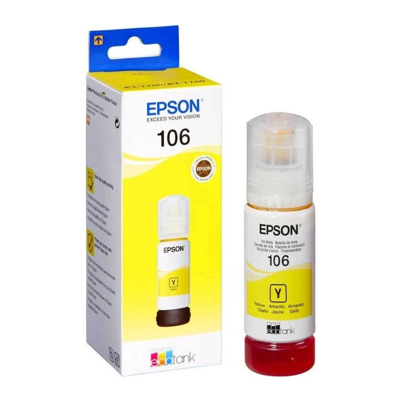 EPSON 106 EcoTank Yellow ink bottle