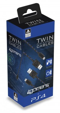 ABP: PS4 TWIN PLAY & CHARGE CABLE 2Mx2M