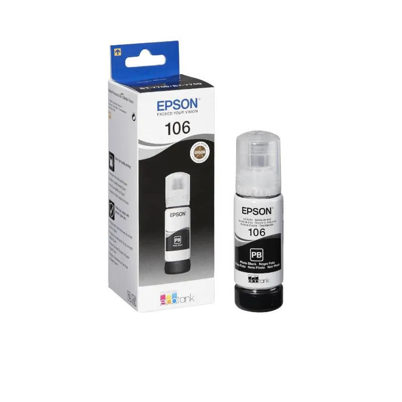 EPSON 106 EcoTank Photo Black ink bottle