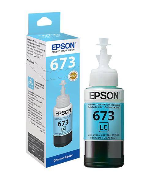 EPSON T6735 Light Cyan ink bottle 70ml