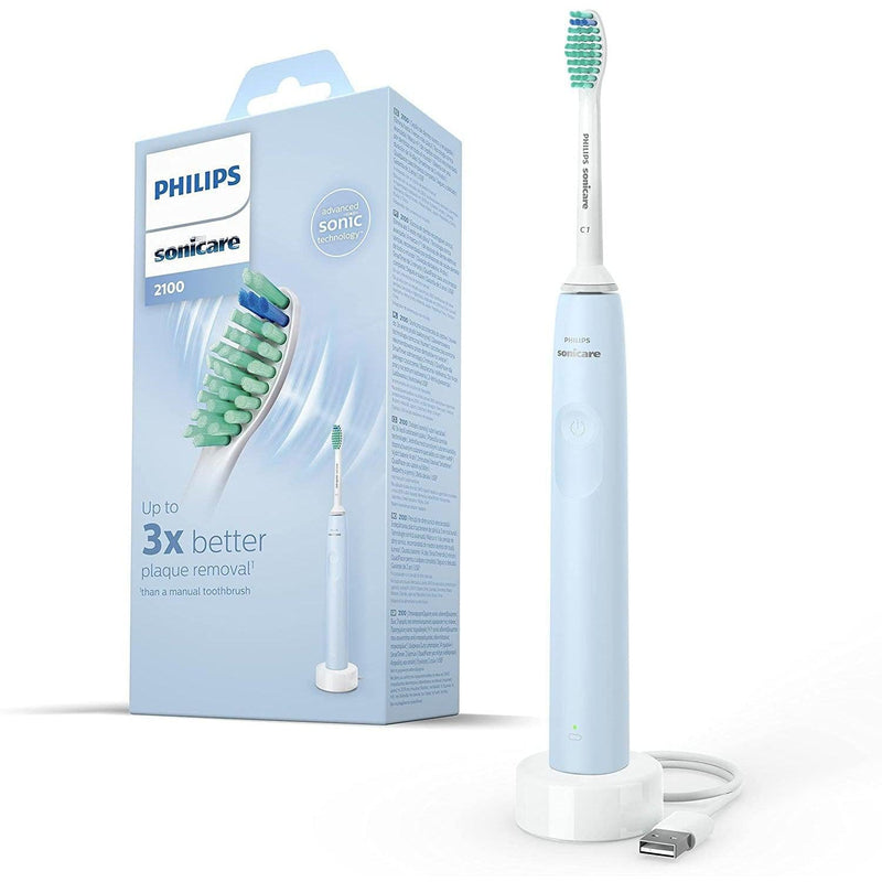 Philips Sonicare 2100 Series Sonic Electric Toothbrush - Light Blue