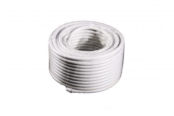 Cable Rg6 White (10mt) 64 Braid.