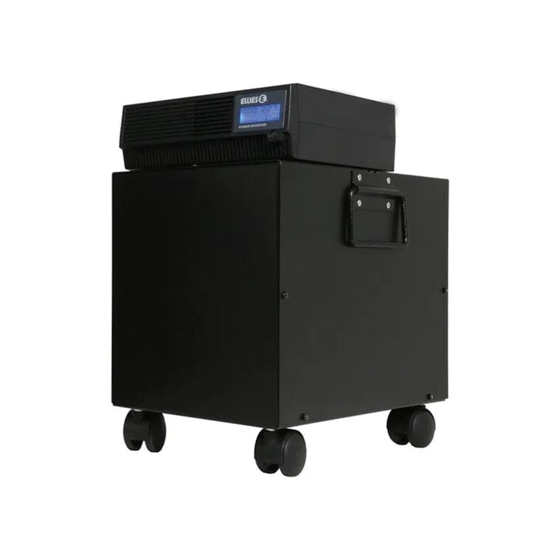 Ellies 720w/1200va Modified Sinewave Inverter With Trolley - Black.