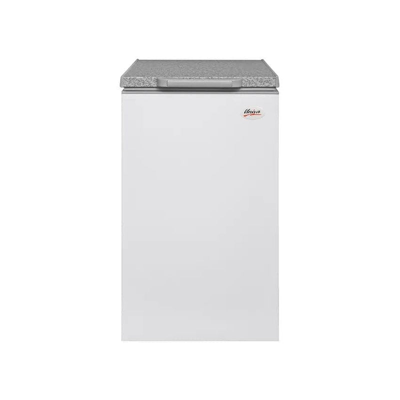 Univa 110L Chest Freezer - White.