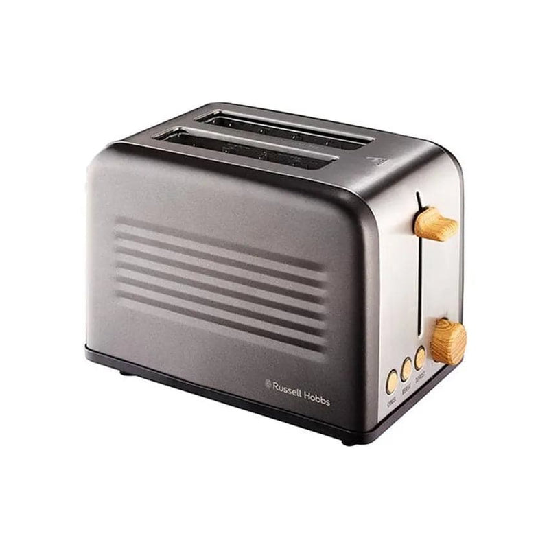 Russell Hobbs 2 Slice Toaster - Rustic Wood.