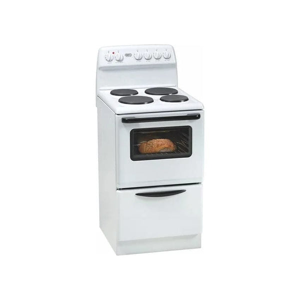 Defy 49L 4 Plate Free Standing Electric Stove - White.