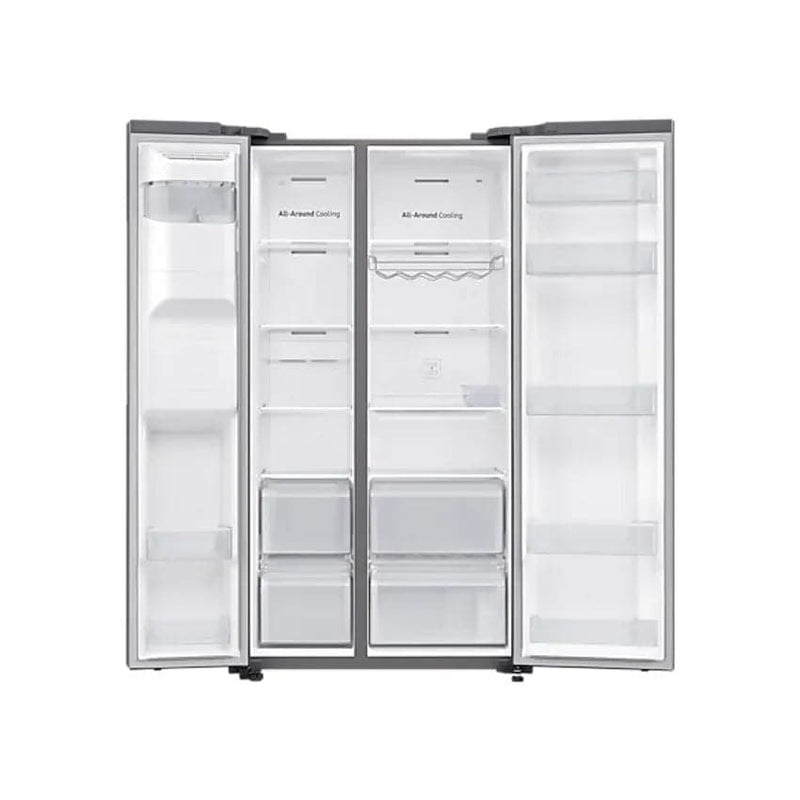 Samsung 617L 2 Door Side By Side Fridge.