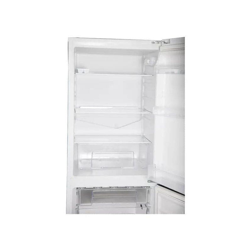 KIC Direct Cooling Bottom Freezer Fridge - White.