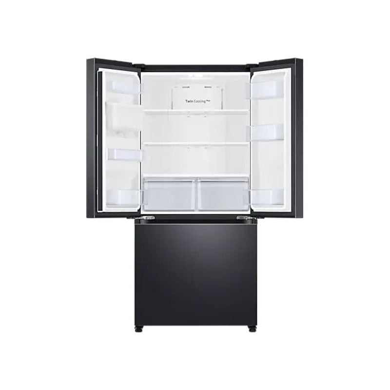 Samsung 470L Net Frost Free French Door Fridge - Gentle Black.