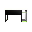 Linx Gaming Desk - Black / Green.