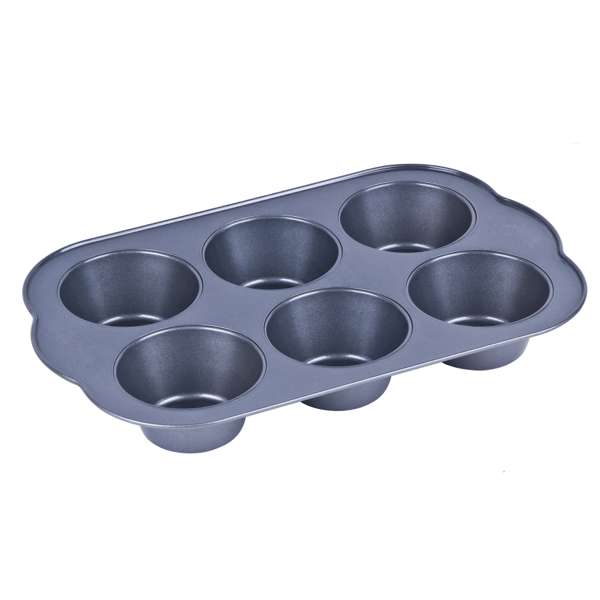 Metalix N/S 6 Cup Muffin Pan.