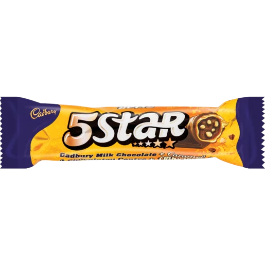 Cadbury 5-star Chocolate Bar 48.5g.