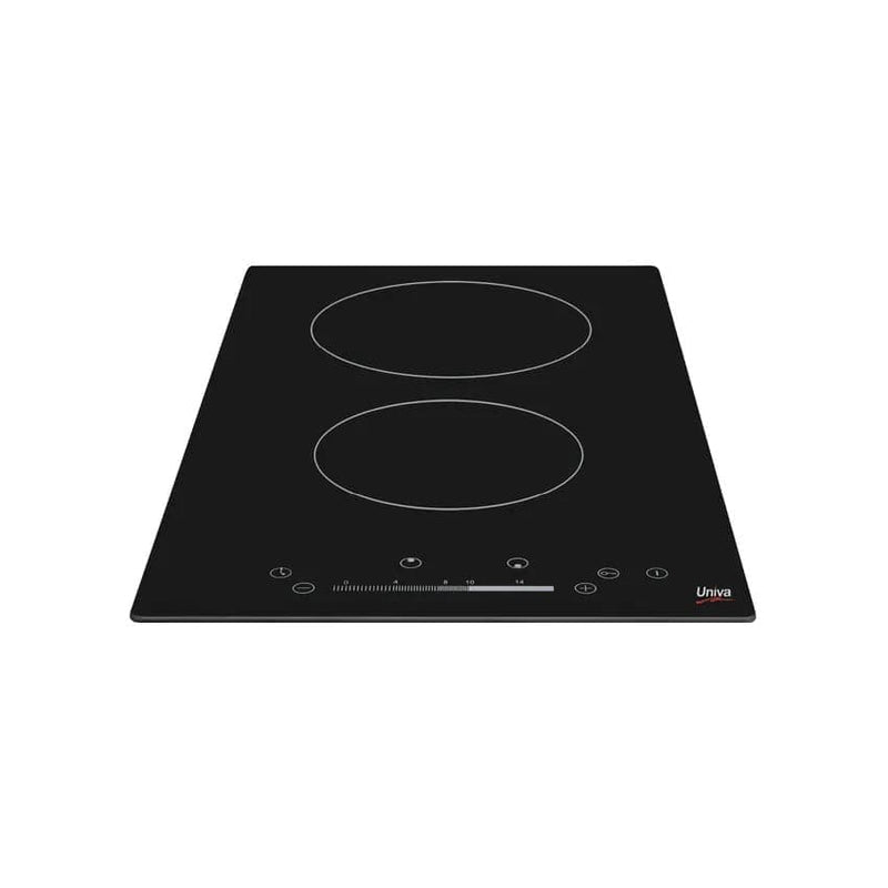 Univa 2 Solid Plate Domino Ceran Touch Control Hob.