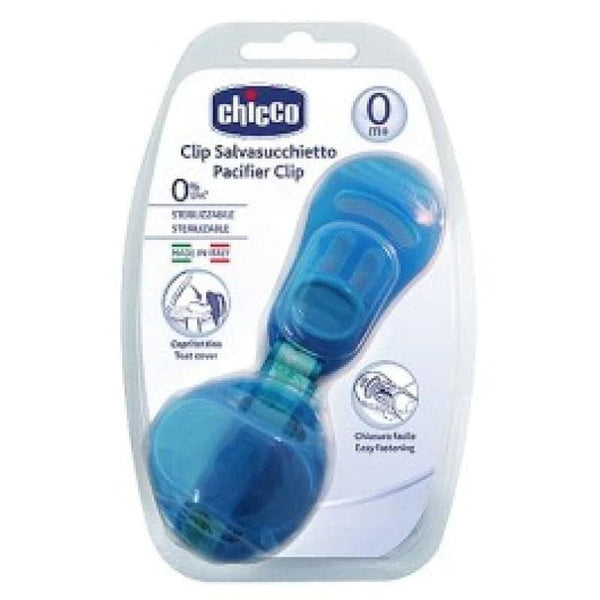 Clip with Teat Cover Blue.