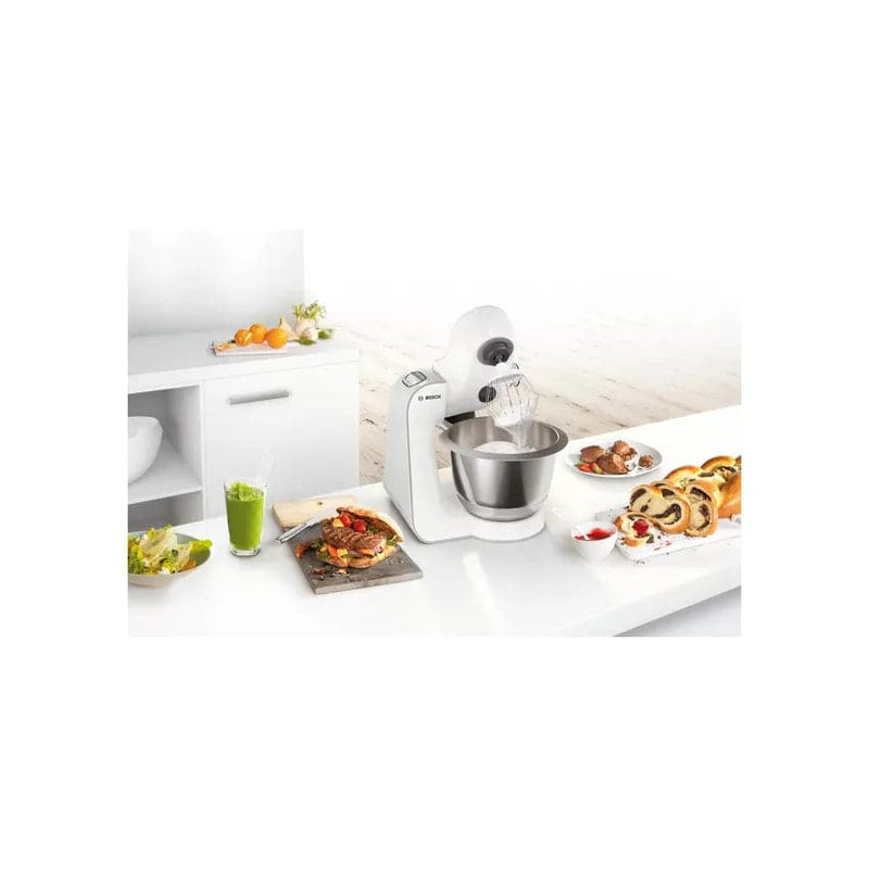 Bosch Mum5 1000w Kitchen Machine - White / Silver.