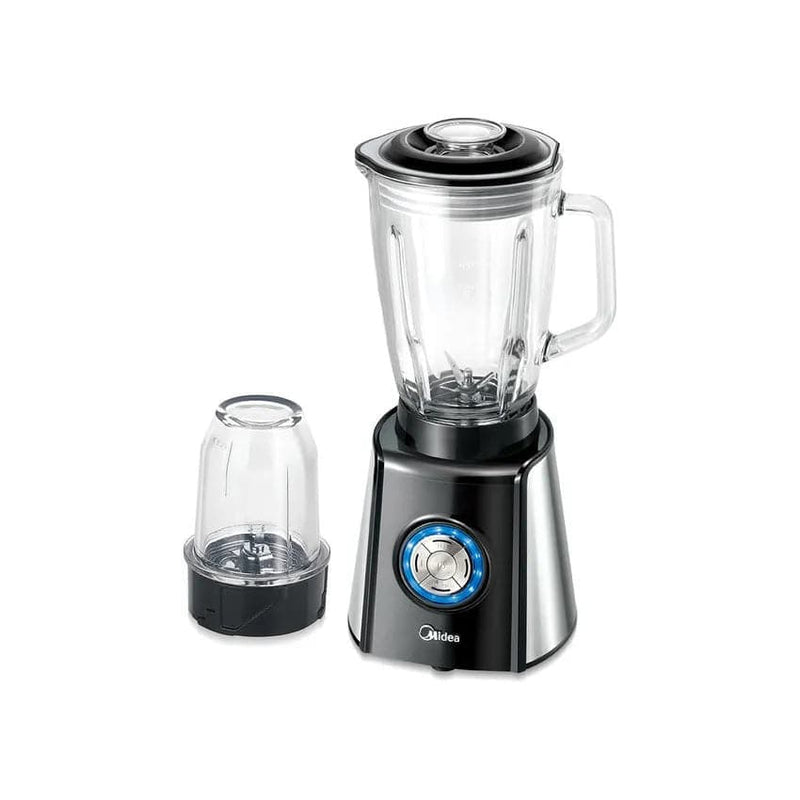 Midea 1.5L Pro Glass Jug Blender - Black.