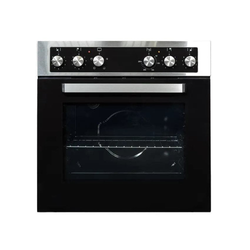 Falco 60cm Oven And Ceran Hob Set - Stainless Steel.