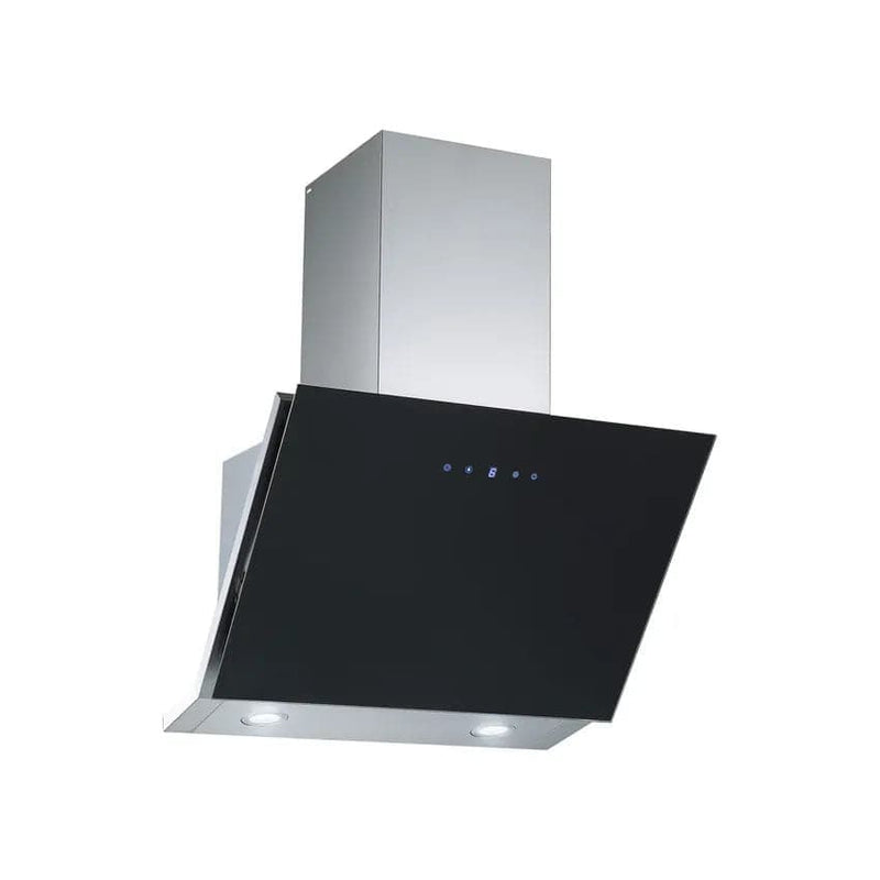 Falco 60cm 45 Degrees Glass Extractor - Black.