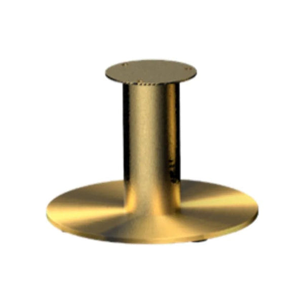 AV Love Metal Table Speaker Stand - Brushed Gold.