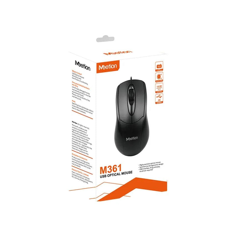 Meetion Usb Wired Office Desktop Mouse.