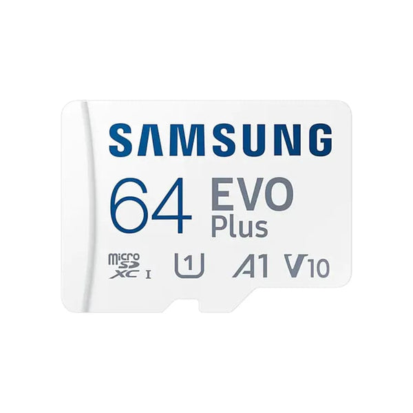 Samsung Evo Plus Microsdxc Memory Card, 64gb.