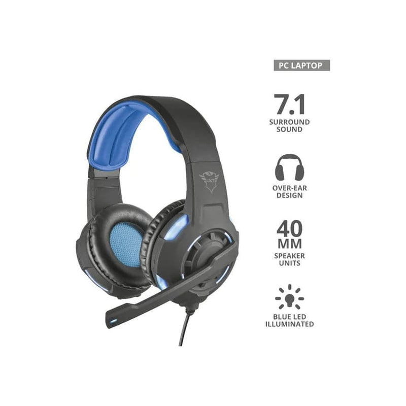 Trust Audio Gxt 350 Radius 7.1 Ill Headset.