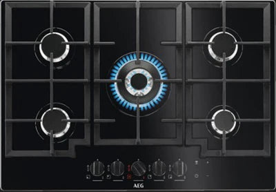 AEG Hob 70cm Gas on Glass hob 5 burner