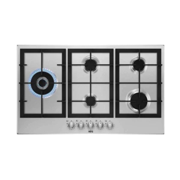 AEG Hob 90cm Gas hob SS