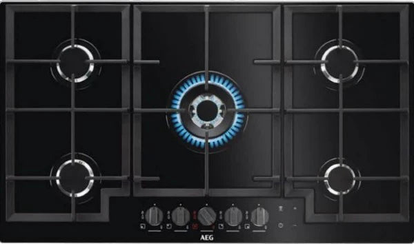 AEG Hobs 90cm Gas on Glass 5 burner