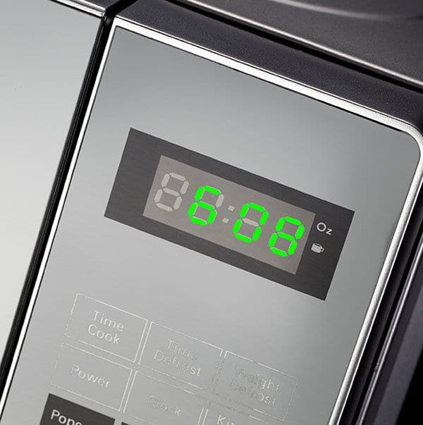 20L Electronic Microwave With Mirror Finish.