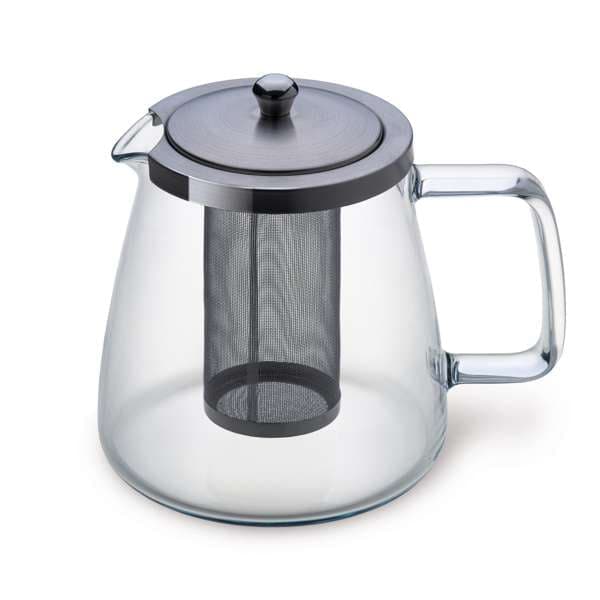 Simax Glass Teapot Charme W/Strain & Lid 1.1L.