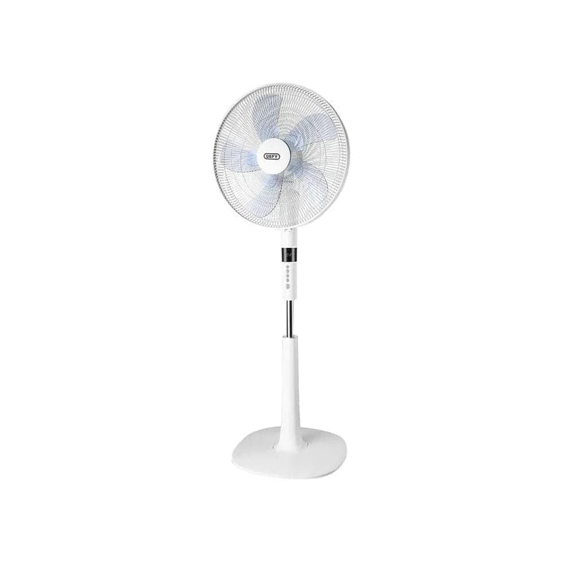 Defy Twin Blade Standing Fan - White.