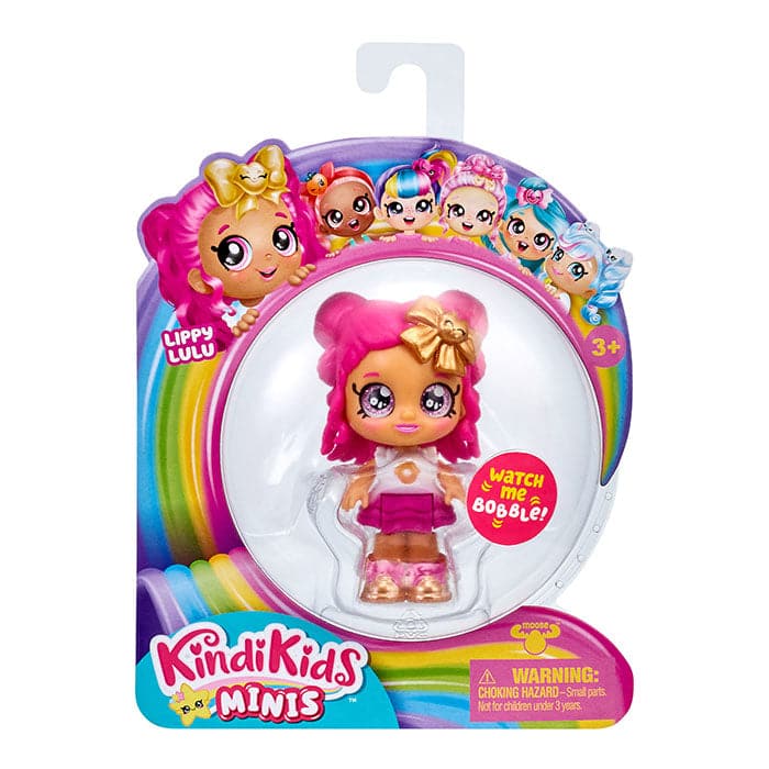 Kindi Kids Mini Bobble Head Doll.