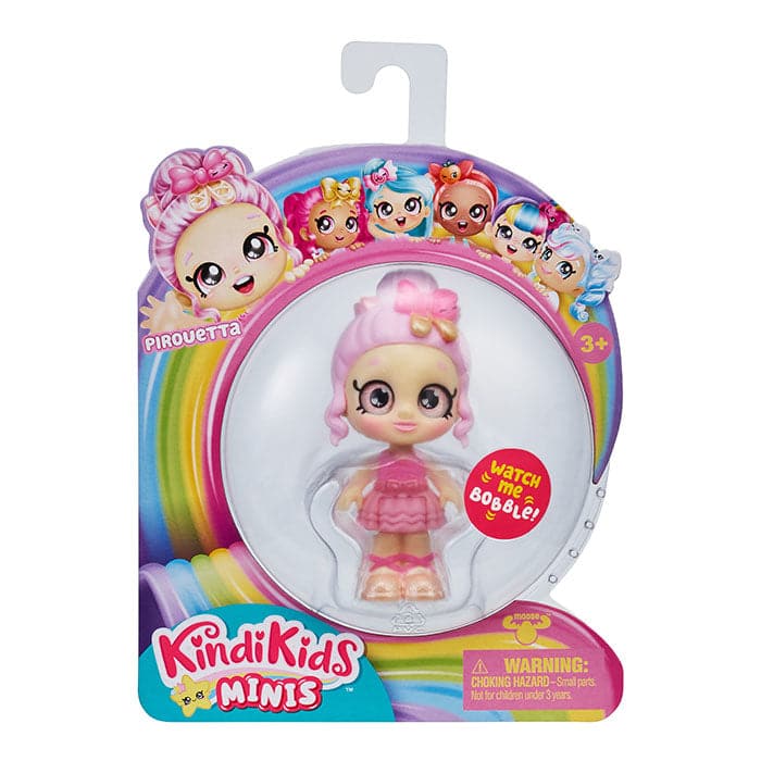 Kindi Kids Mini Bobble Head Doll.