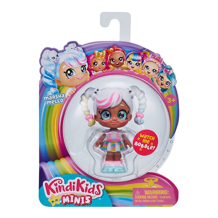 Kindi Kids Mini Bobble Head Doll.