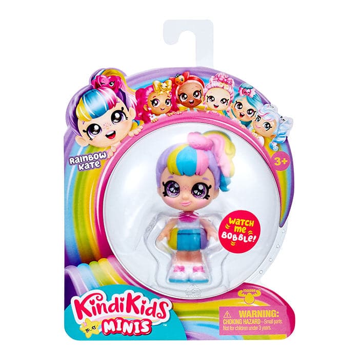 Kindi Kids Mini Bobble Head Doll.