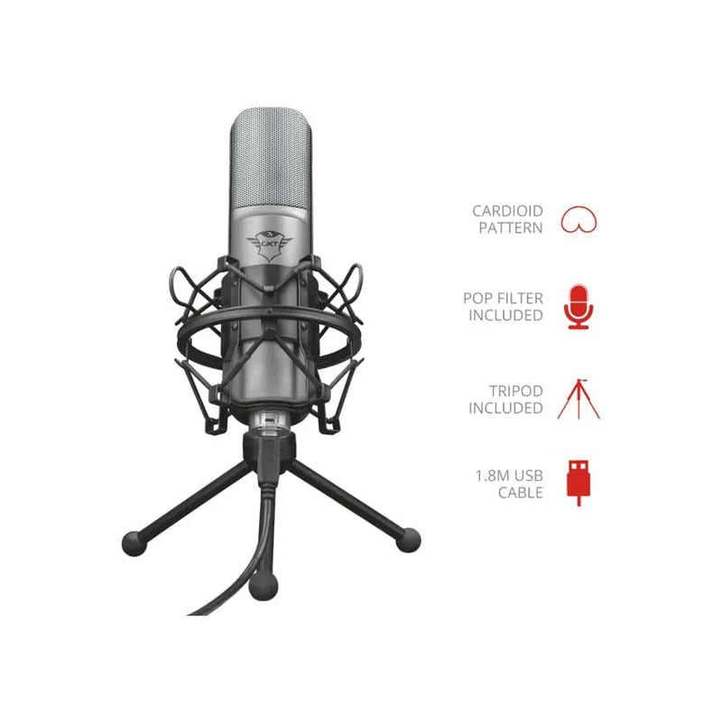 Trust Gaming Gxt 242 Lance Streaming Microphone.